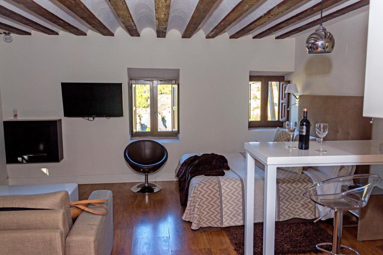 Los Ojos De La Mora Apartamentos Boutique Cuenca  Dış mekan fotoğraf